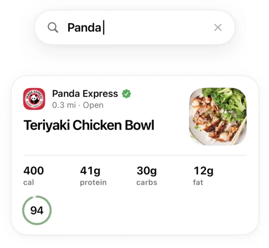 Search any restaurant
